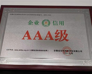 AAA級(jí)企業(yè)信用